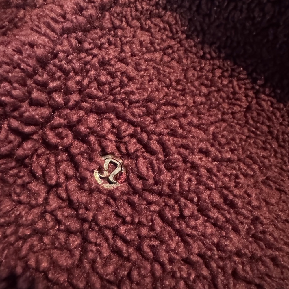 Lululemon Sherpa Cinchable Fleece Zip Up - Picture 6 of 9